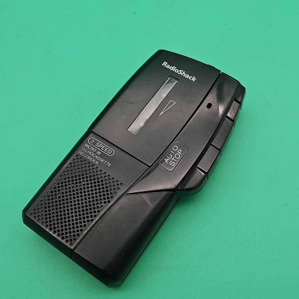 Radio Shack Micro-36 Microcassette Recorder As Is For Parts